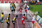 Mens 4 x 400 metres at the Commonwealth Games, Glasgow. Photo: David T. Hewitson/Sports for All Pics